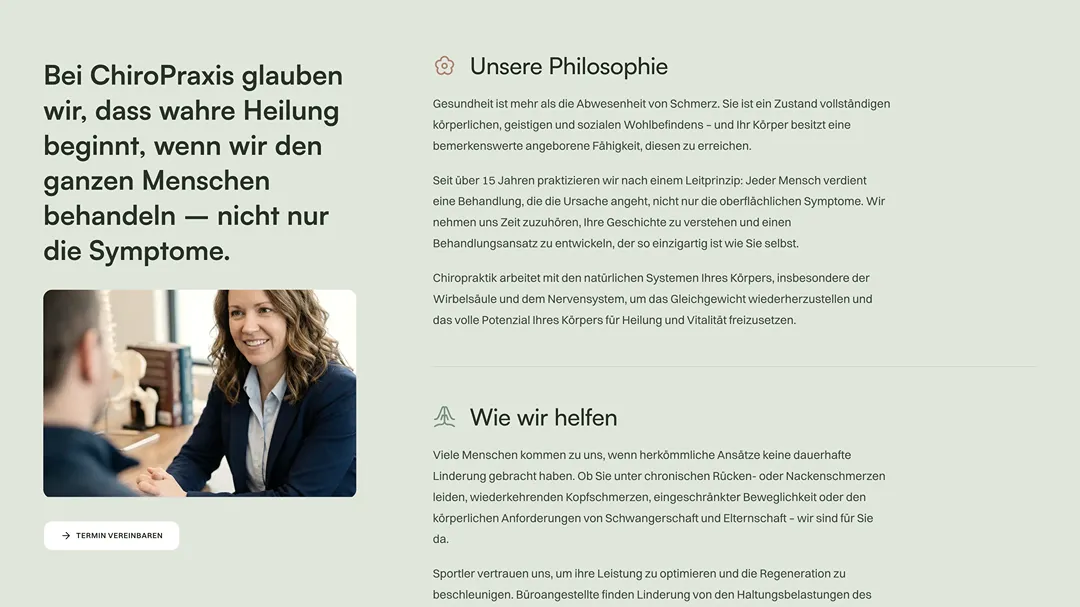 ChiroPraxis Screenshot 2